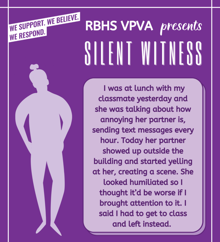 RBHS VPVA presents Silent Witness